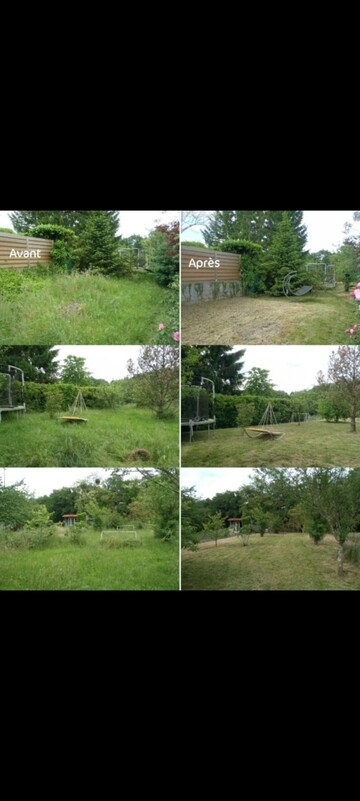 Tonte de pelouse au Golf du Morbihan par un jardinier